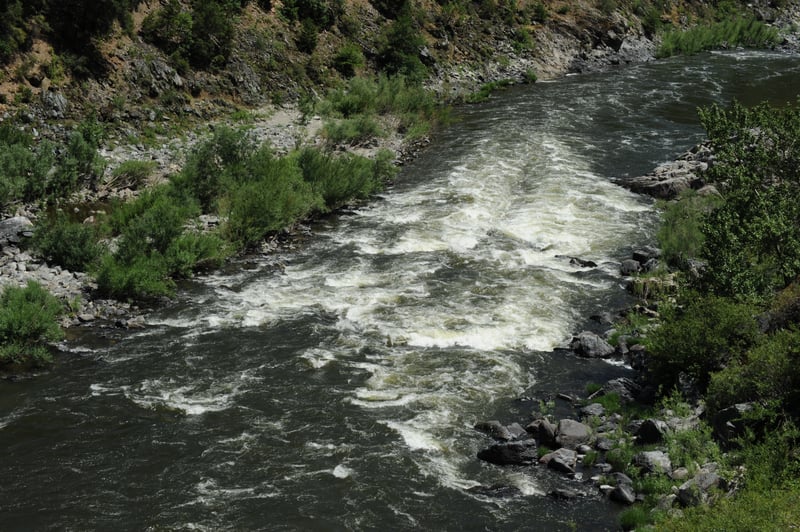 Rattlesnake Rapid View from the Road