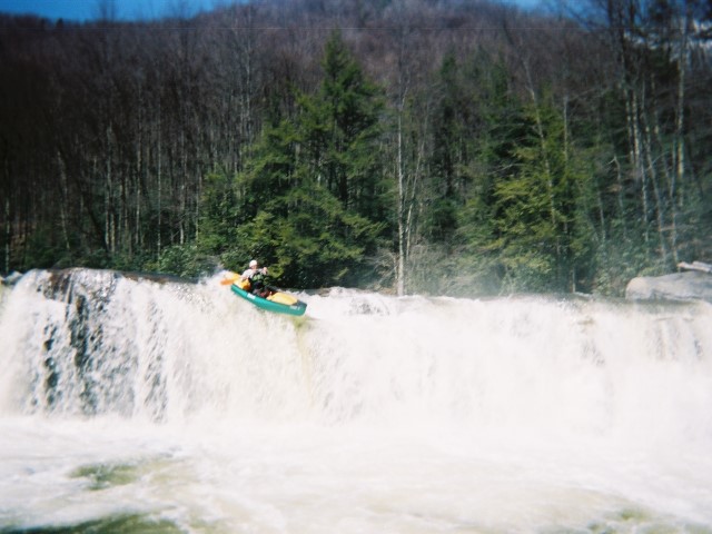 Canoeing High Falls