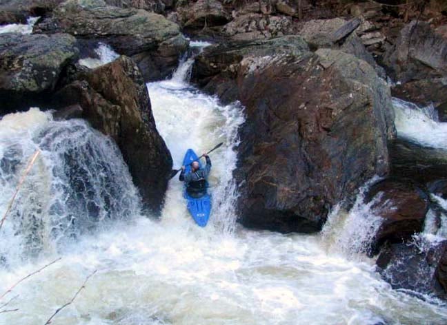 Cullasaja Rapid #2 - Double Drop, reverse
