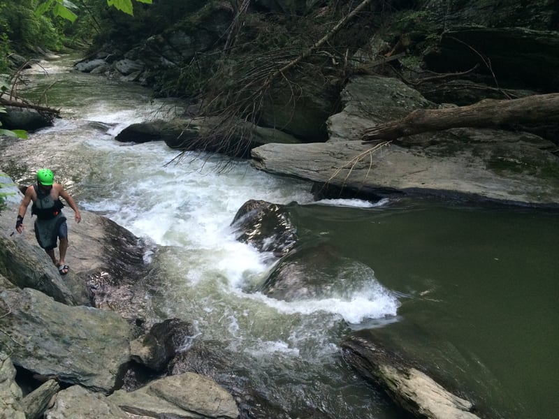 Suzy's Hole - First Drop - Normal Flows