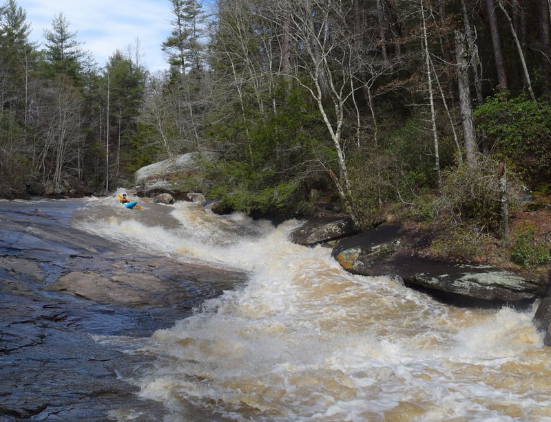 Little Eastatoe @Dirt road off Hwy 11 to Hwy 11 bridge