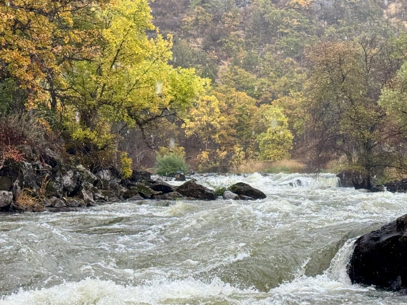 Looking Back Upstream at Kitár 