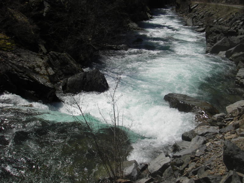 Biggest drop on Big Creek