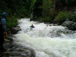 Cascata sconosciuta sul Bear Creek