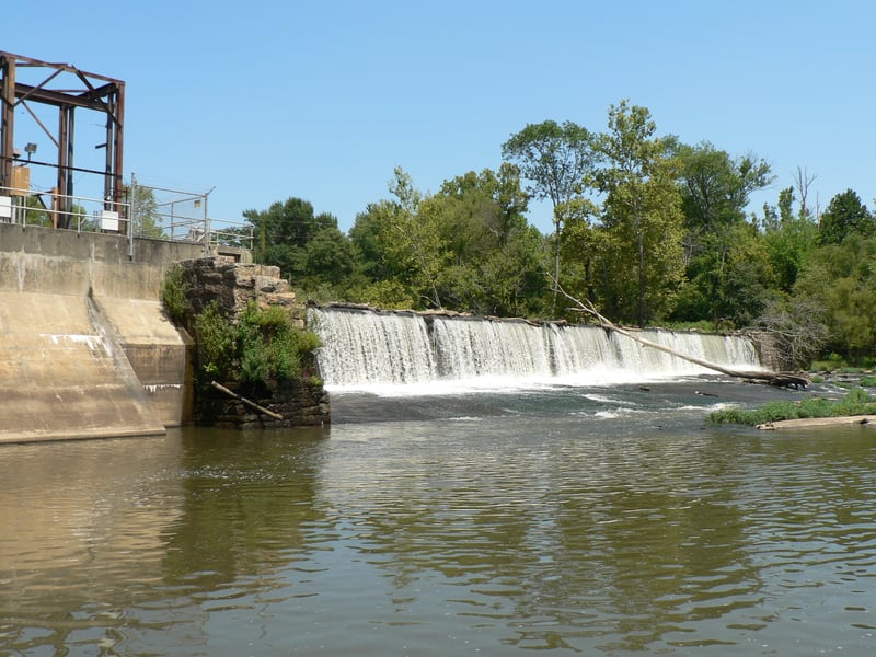 Old Milburnie Dam