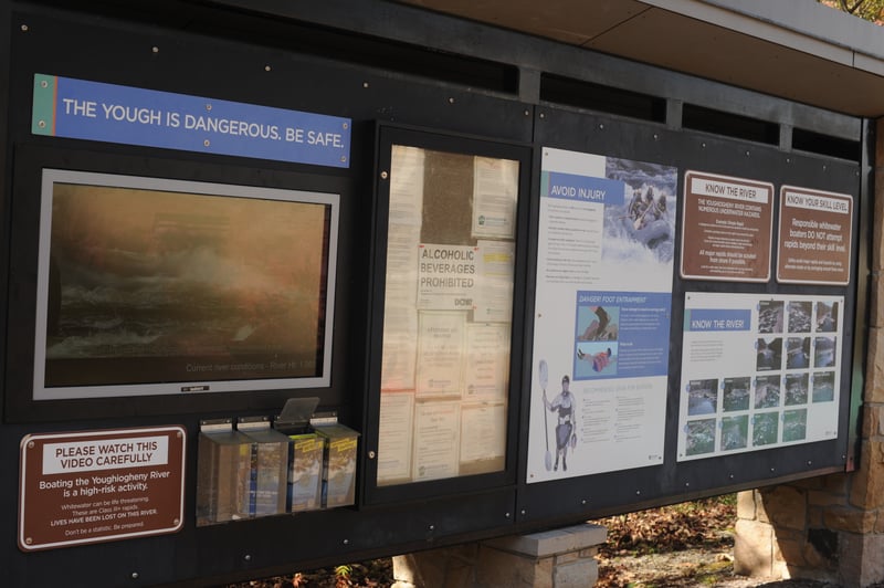 Information Kiosk at Put-in