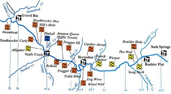 Soda Springs to Gravel Bin