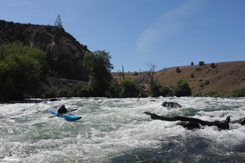 Whitehorse Rapid Upstream View