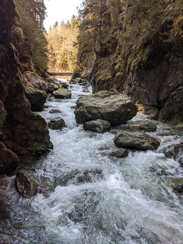 Clear Creek @Eightmile Creek to ab. Abestos Creek Falls