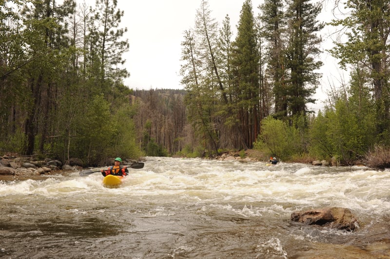Last Section of Boulder Creek Rapid