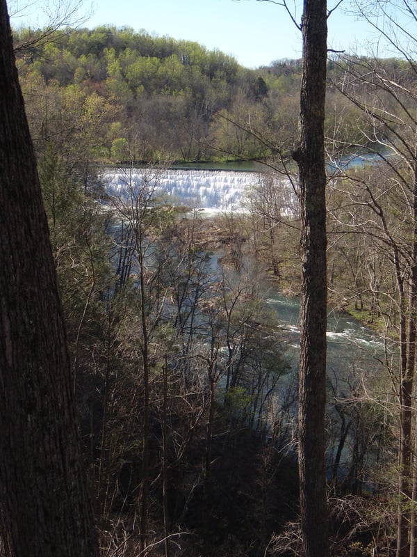 Little Niagara from Blue Ridge Parkway overlook