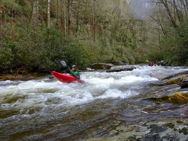  on Davidson @1. Forest Service Road 475-A @ Cove Creek to Low Head Dam