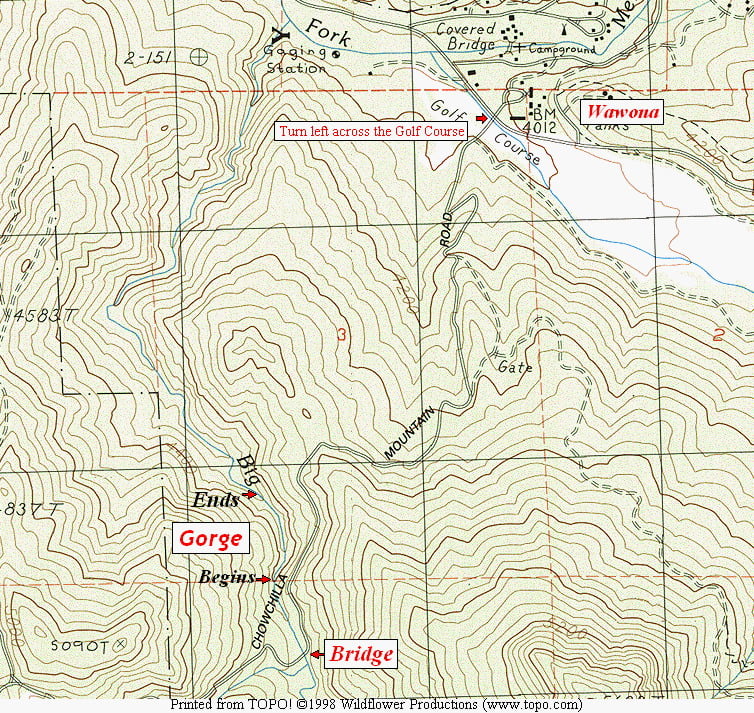 Directions to Big Creek
