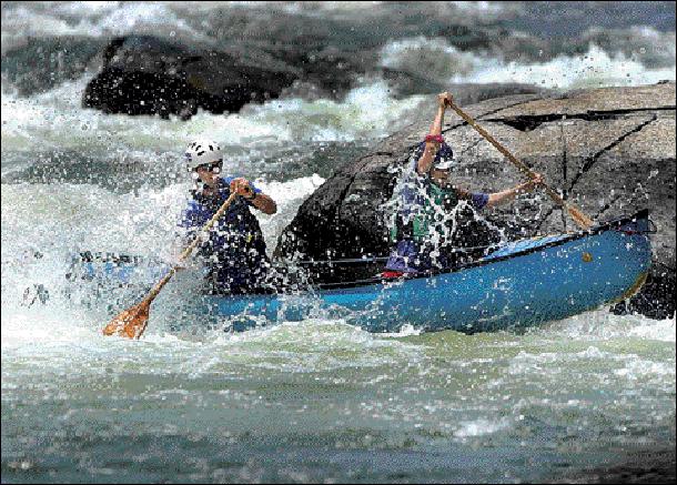 Calamity Rapids W.V. at 1.5ft