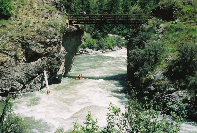 Big Creek at the Bridge