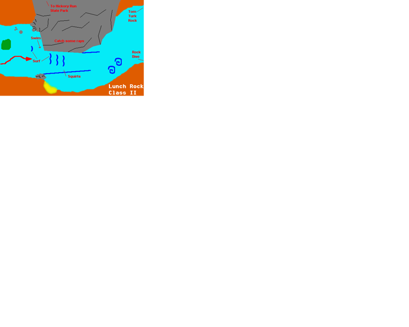 Lunch Rock Map