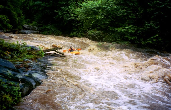 Crux of the last rapid