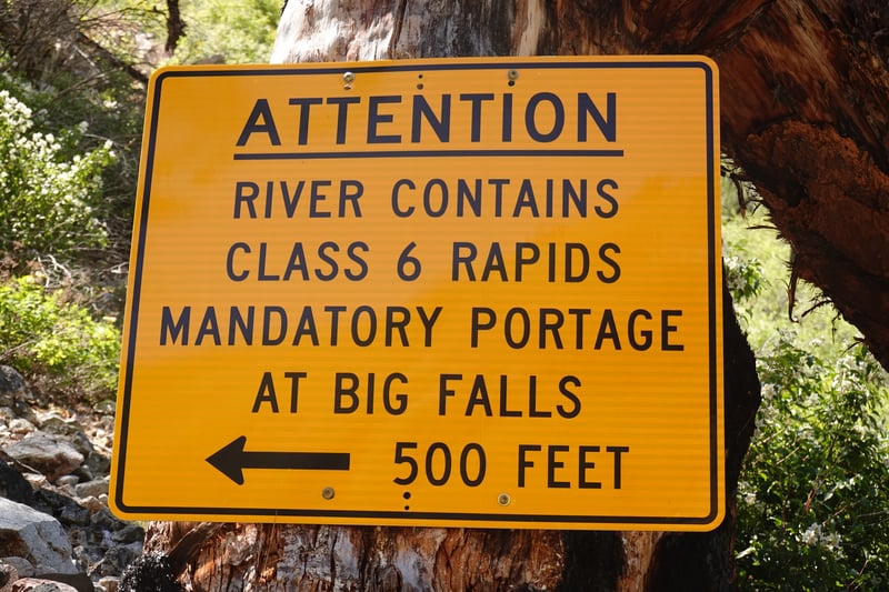 Portage Sign