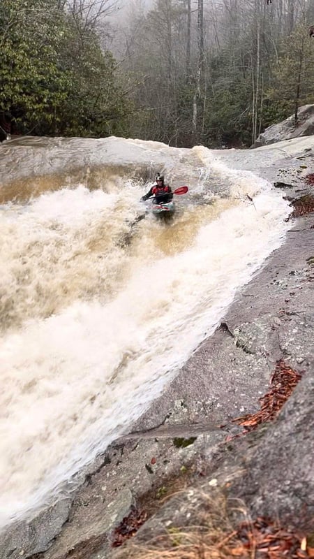 Kayaking Dragstrip at a High Level