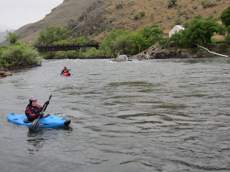 most of the whitewater is mild