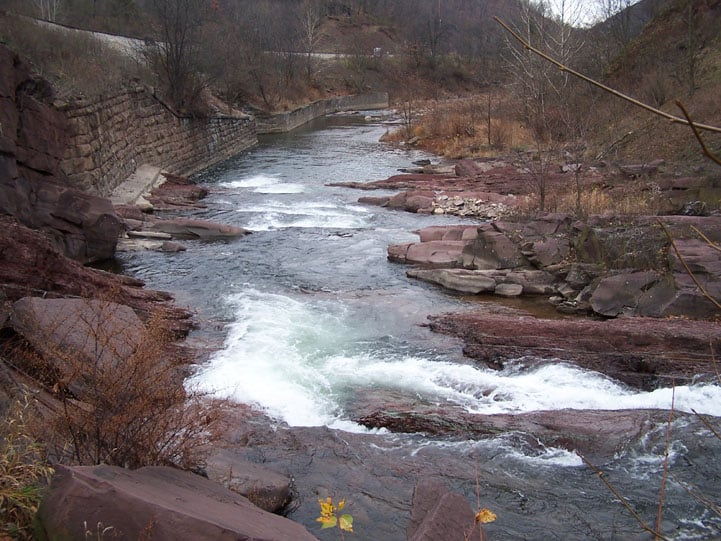 Railroad Cut Falls