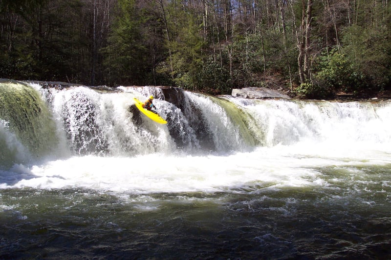 High falls of the shaver fork