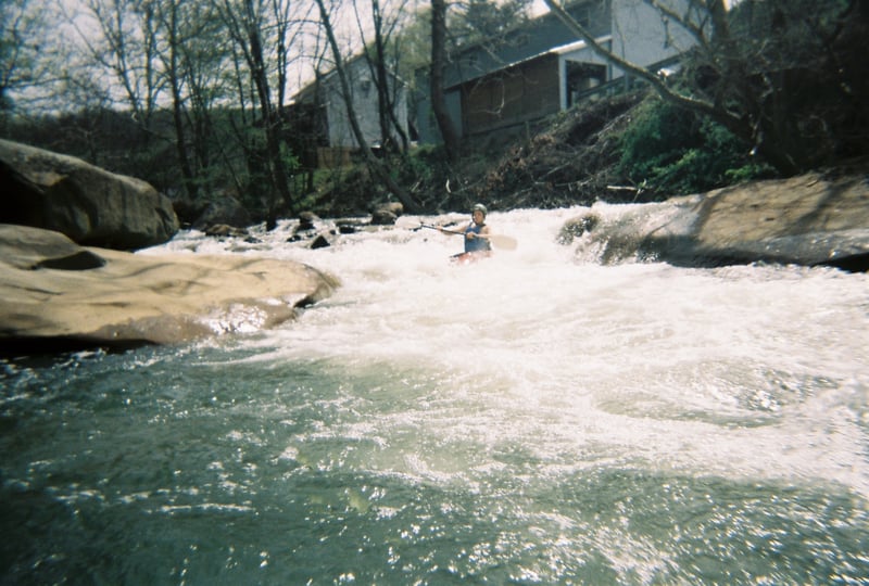 Just downstream the Dellslow Bridge, 1st Rapid