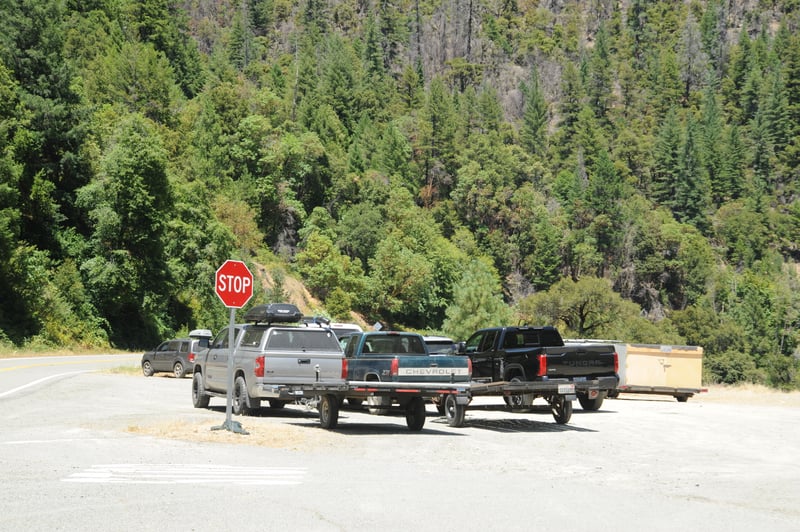 Coon Creek River Access Parking Area