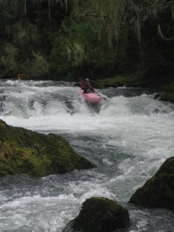 Megi runs one of many ledges