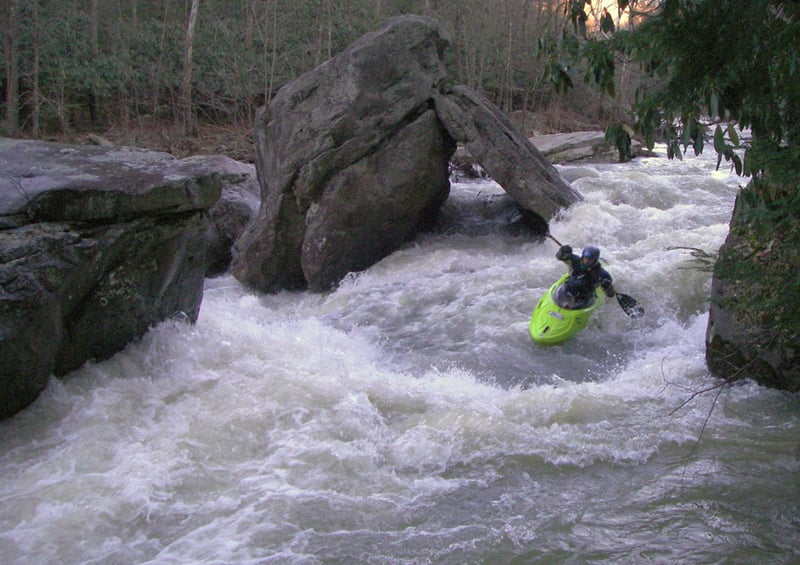 Jason Hilton at Floating Boulder