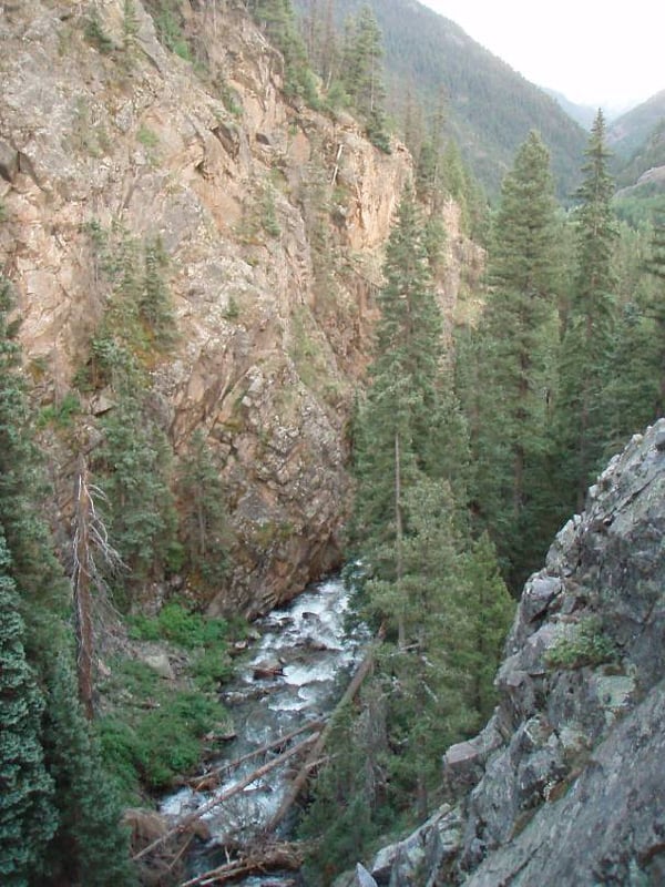 Last Gorge of Elk Creek