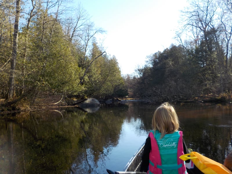 paddling w/ kids
