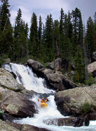Kyle below Portage