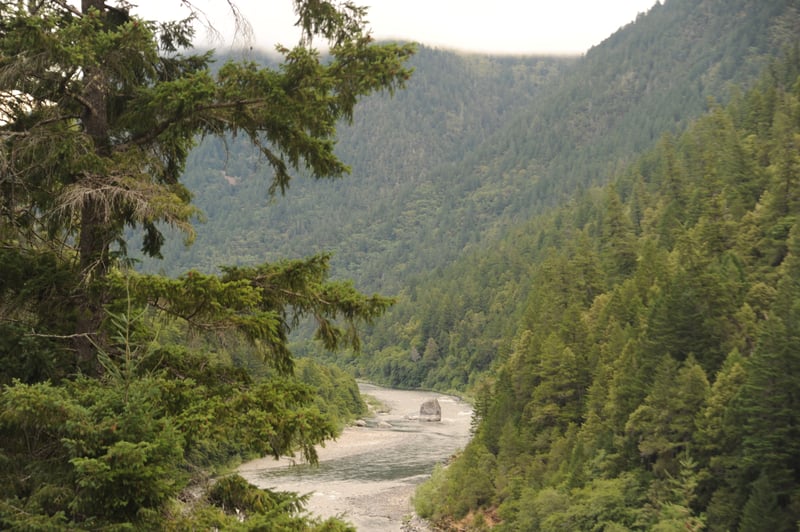 Klamath River Near Weitchpec