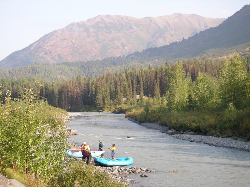 Sixmile put-in above First Canyon
