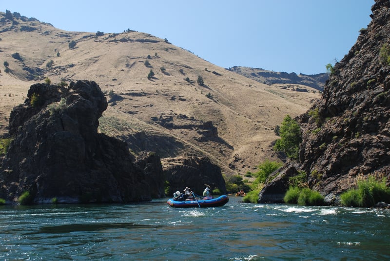 Rock Formations Mid Channel
