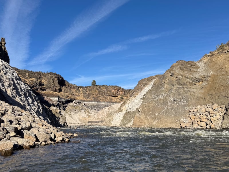 Copco 1 Dam site