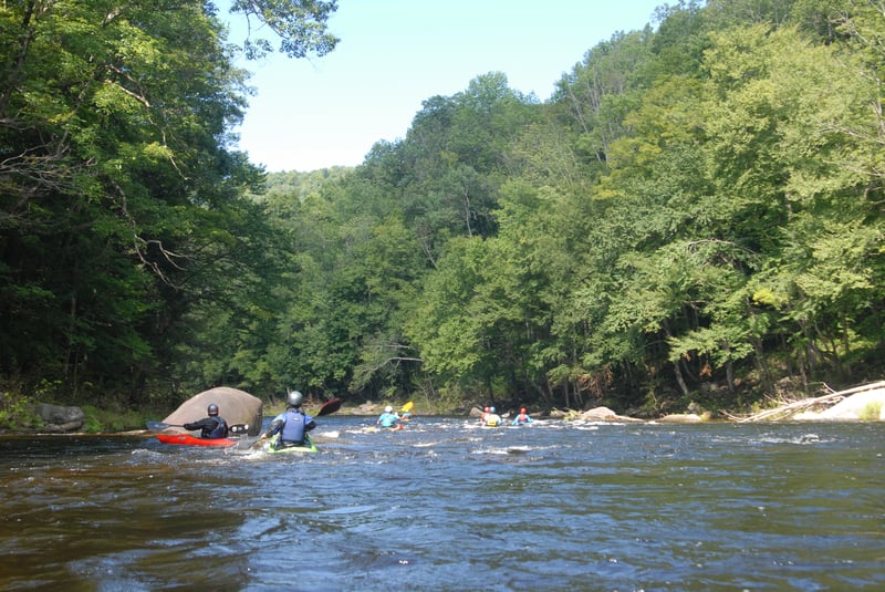 Deerfield Just Downstream of Factory