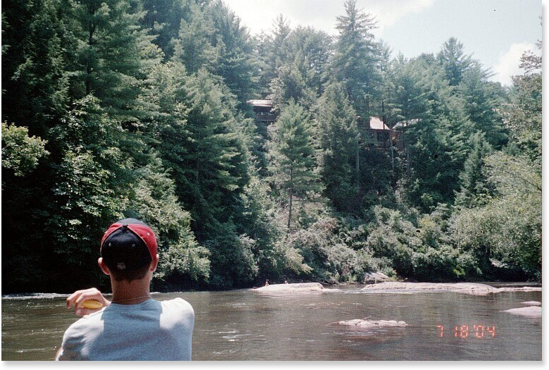 Josh Bohannon above Chuck Shoals