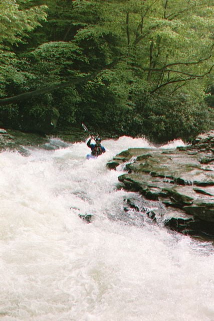Middle of Ohiopyle Slide