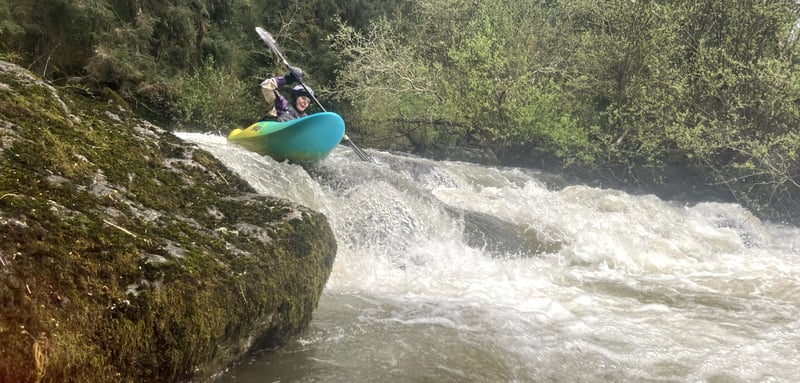 Boof in Yach Rapids