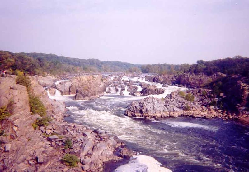 Great Falls from VA side