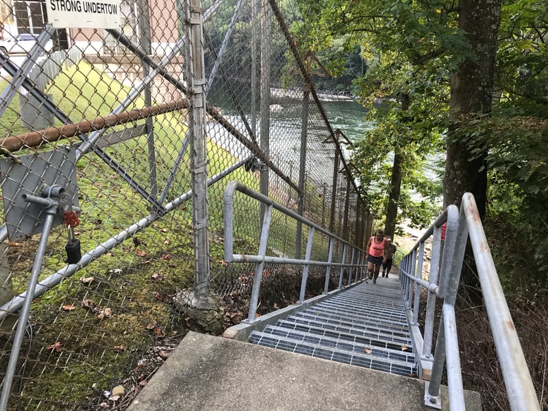 Hawks Nest Powerhouse Fishing Access