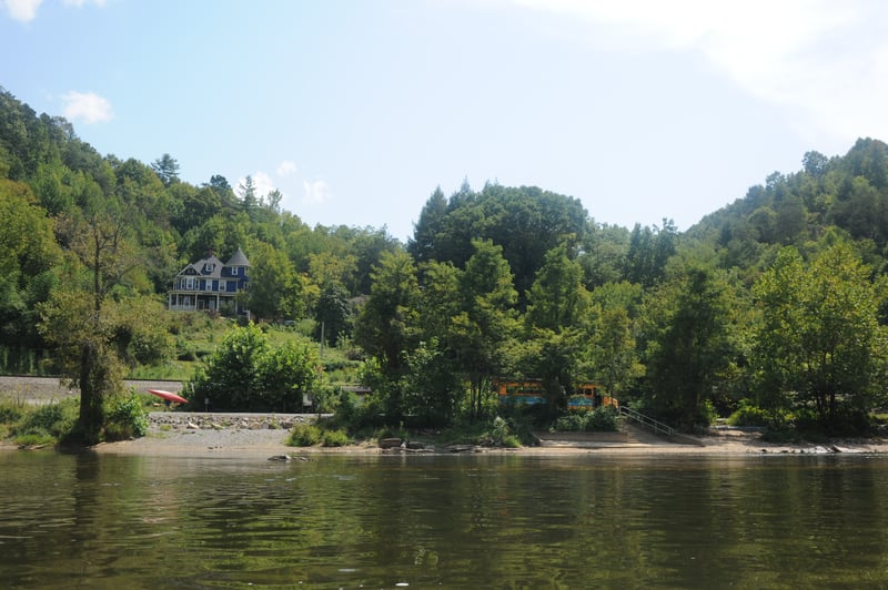 Stackhouse River Access - Outfitter Parking and Staging Zone