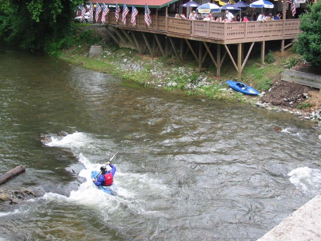 from the bridge