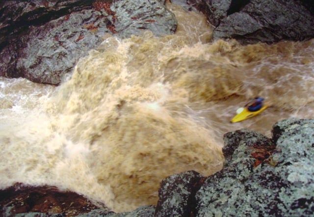 Highwater run of the crux