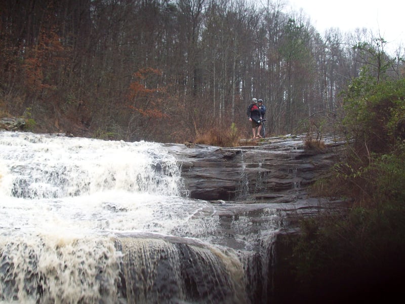 scouting the falls