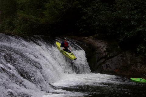 Adam Garrett on Middle Cullasaja
