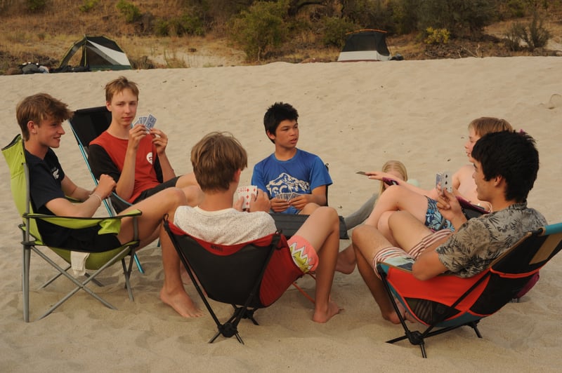 Card Games at Wapshilla Camp