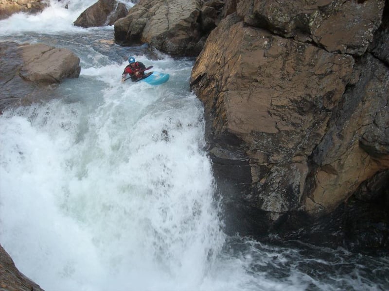 First rapid- 400 cfs